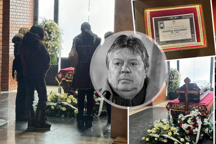 SAHRANA MILORADA KOSANOVIĆA: Fudbalska Srbija došla na poslednji ispraćaj legendarnog trenera! (FOTO, VIDEO)