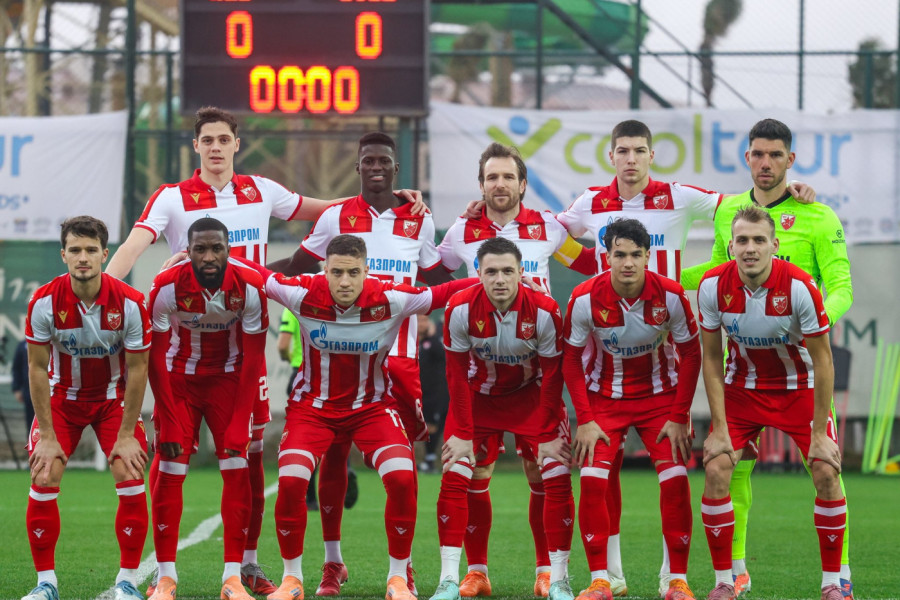 DEJAN STANKOVIĆ NEPOGREŠIV: Zvezda rutinski upisala treću uzastopnu pobedu u Antaliji!