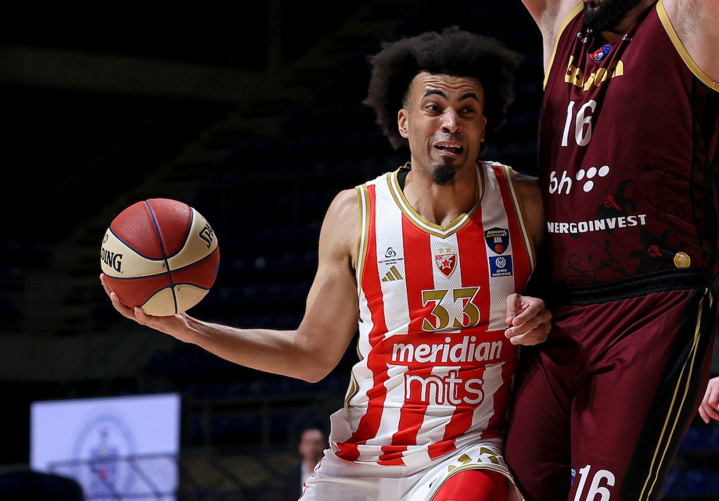 Džordan Nvora nakon sjajne partije i pobede protiv Hapoela