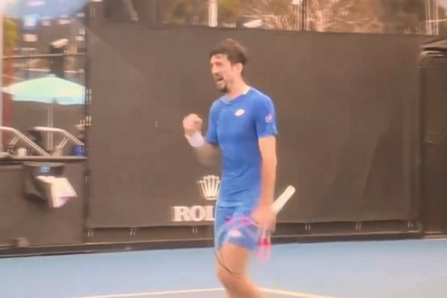 BRUKA NA AUSTRALIJAN OPENU: Mislio da je pobedio, pa shvatio da ne zna pravila! Usledio je hladan tuš! (VIDEO)