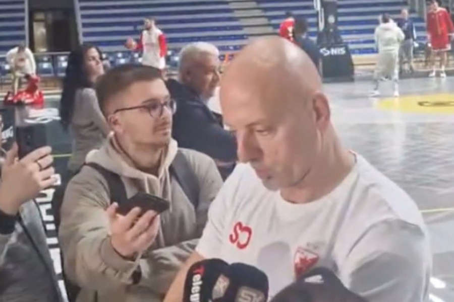 IZGOVORA NEMA! Saša Obradović zagrmeo pred put u Milano: Ne možemo da igramo ispod standarda (VIDEO)