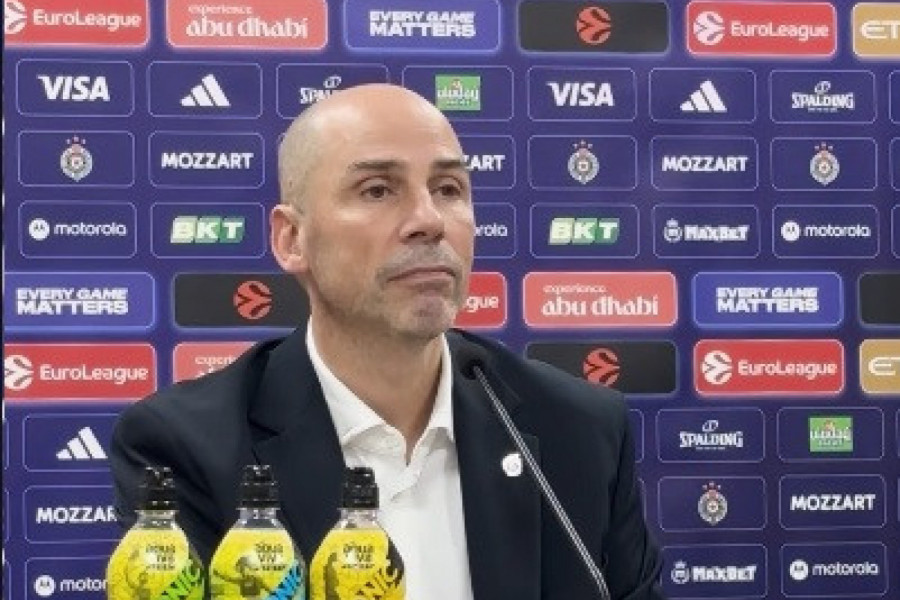 PENJAROJA GOVORIO O OSTAVCI: Treneru Partizana se smrklo posle debakla