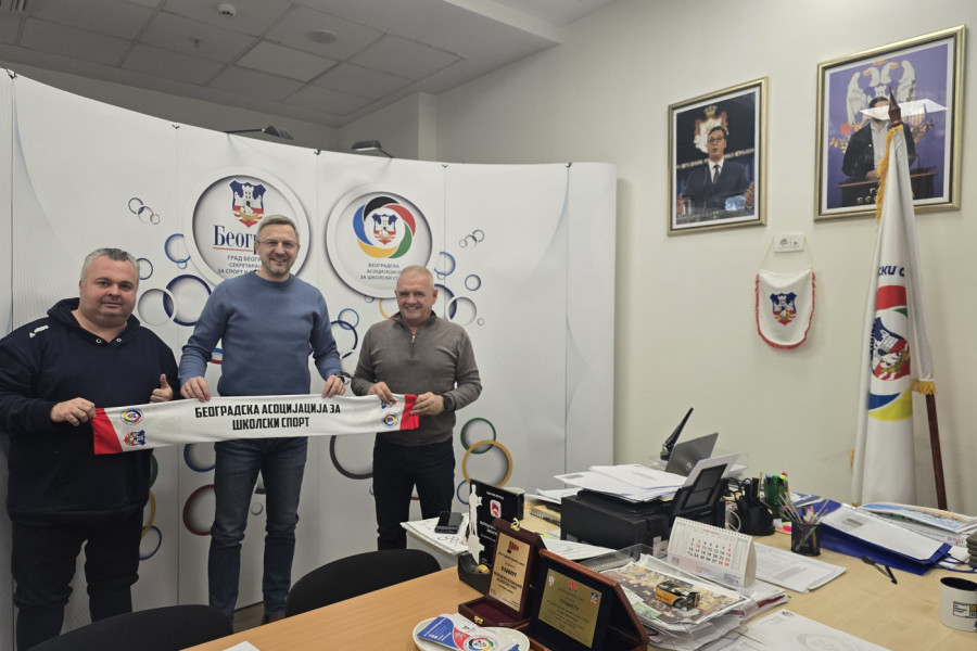 JAČANJE SARADNJE: Školski sport i Beogradski maraton udružuju snage