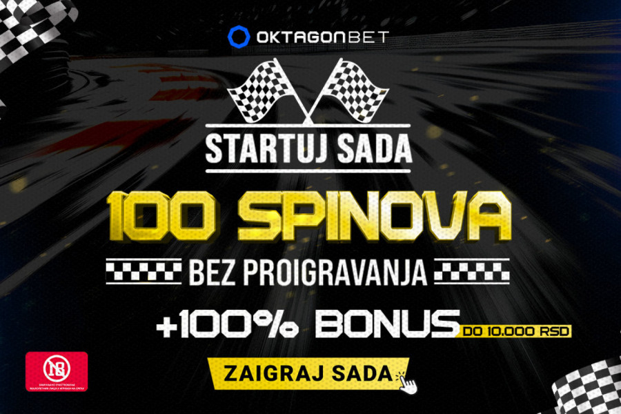 STARTUJ SADA: Bonus dobrodošlice u Oktagonbetu