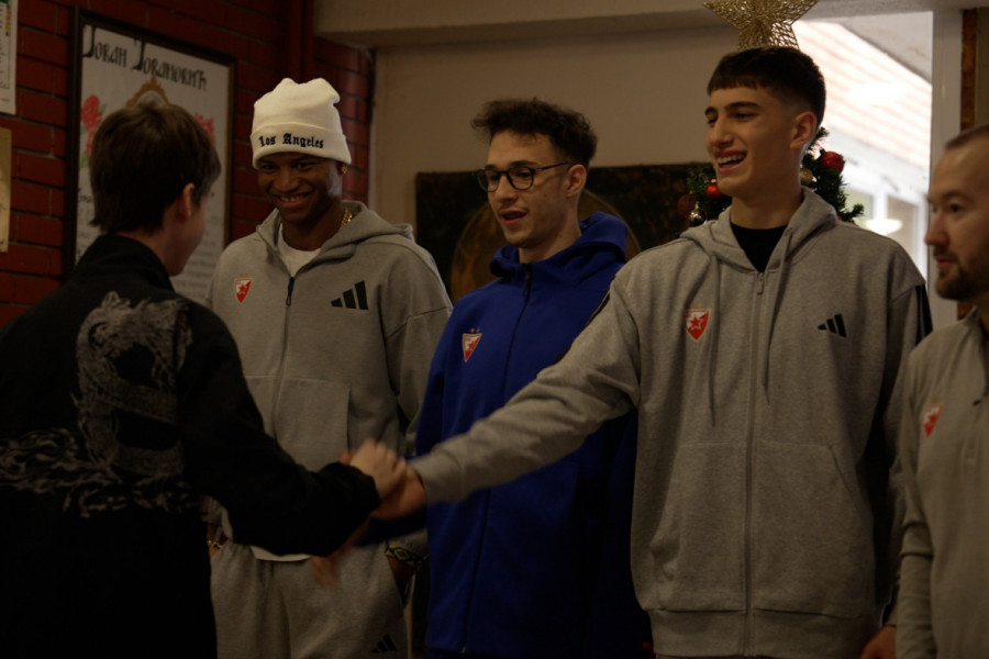 Meridian fondacija i KK Crvena zvezda obradovali još mališana u Beogradu