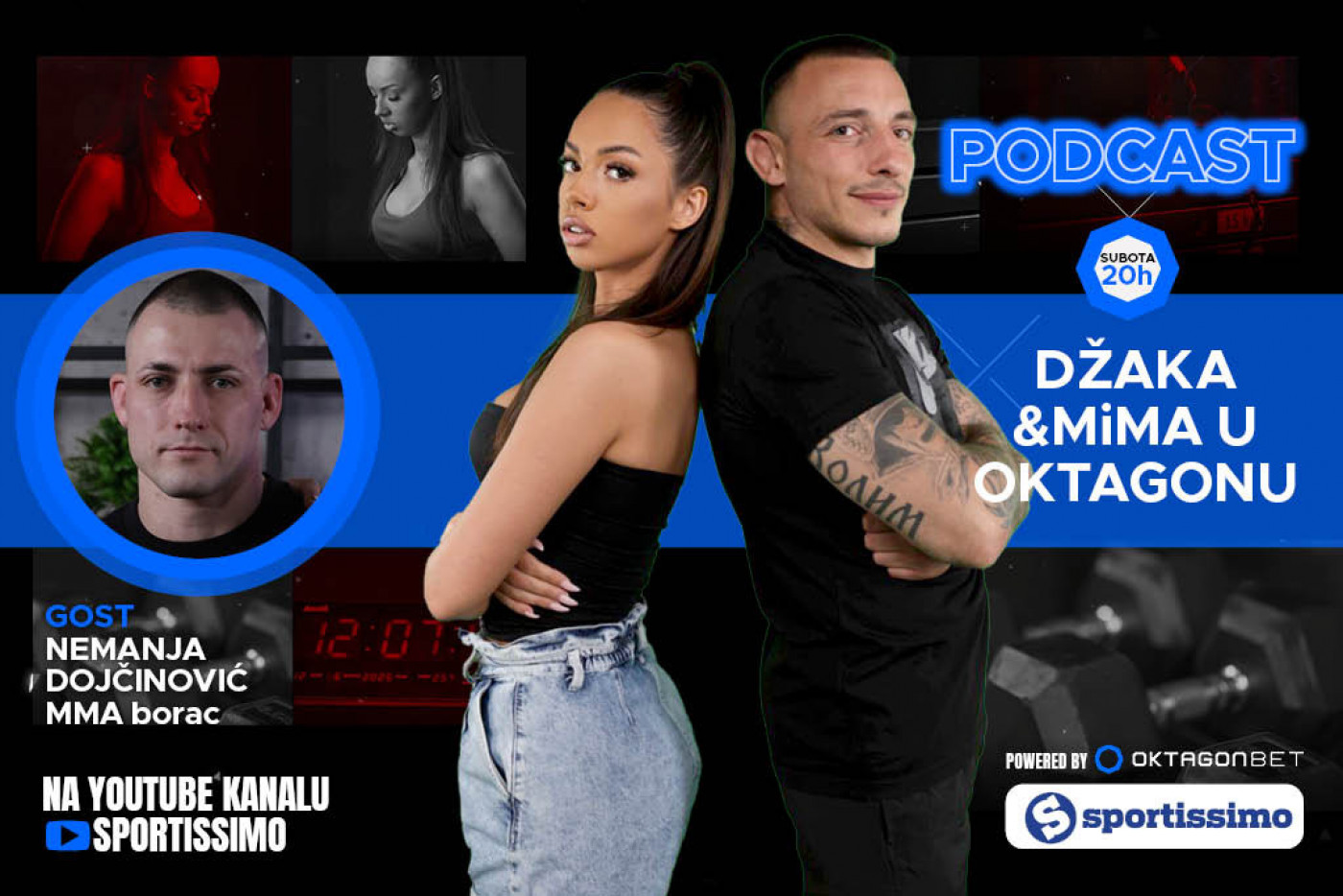 Podcast Džaka&MiMA u Oktagonu / #29 / Nemanja Dojčinović