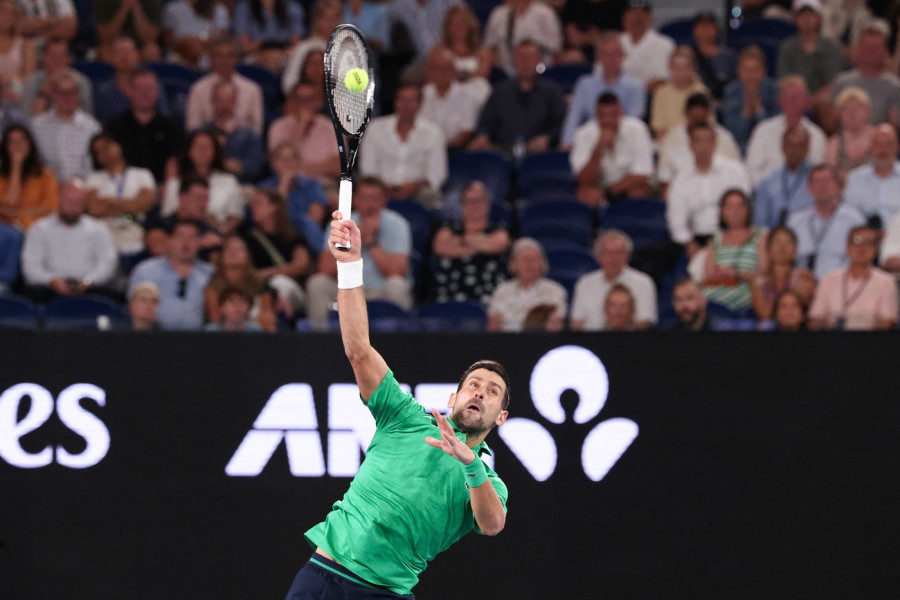ĐOKOVIĆ NASTAVLJA DA GAZI ŠPANCA: Srbin lako do novog brejka u trećem setu (FOTO, VIDEO)