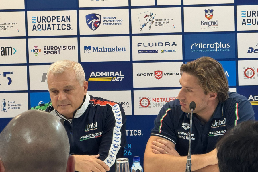 NIJE MOGLO BEZ NOVAKA I SINERA: Uoči vaterpolo polufinala, Italijan oduševio izjavom o tenisu! (VIDEO)