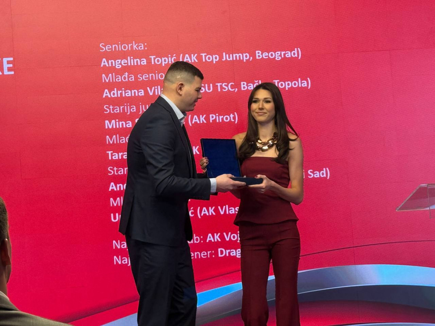 Prelepa Angelina Topić dobila godišnju nagradu od SAS