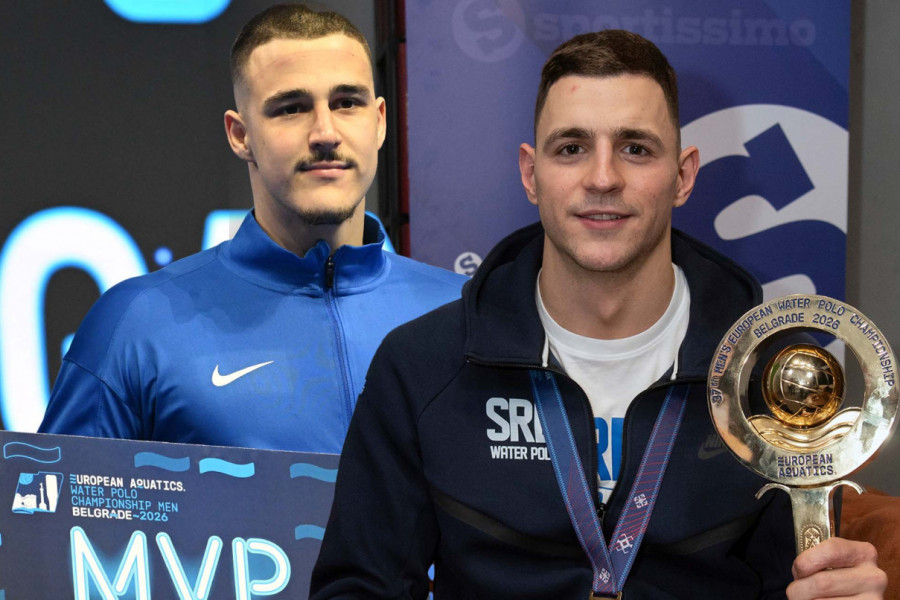 ZLATNI DELFINI OBRNULI KRUG: Milan Glušac i Vasilije Martinović uz Crvenu zvezdu!