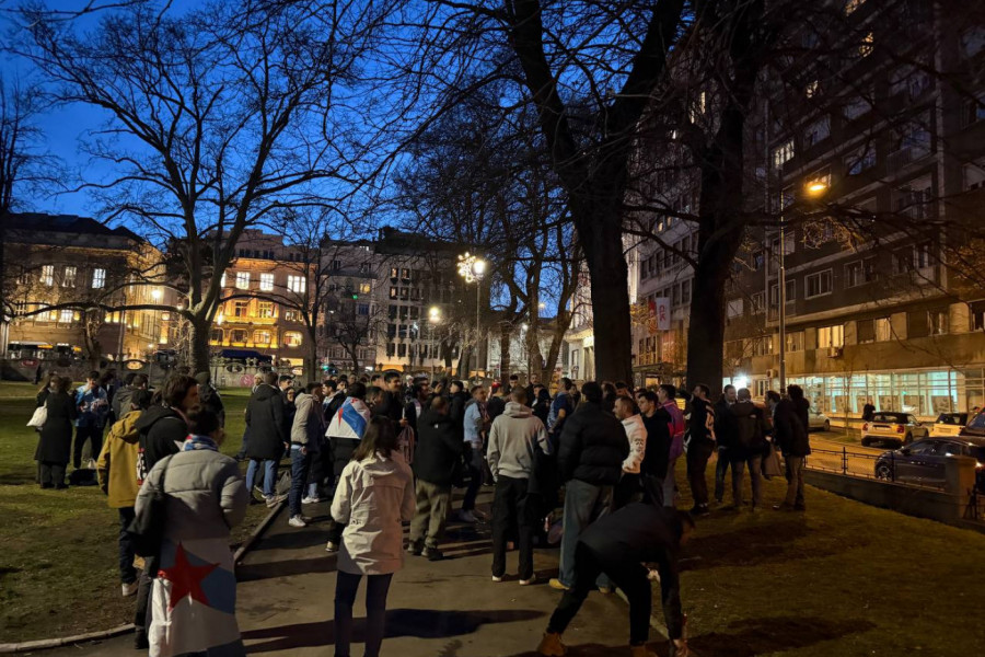 "GORI" CENTAR BEOGRADA: Pogledajte u kakvom su raspoloženju navijači Selte pred meč sa Zvezdom! (VIDEO)
