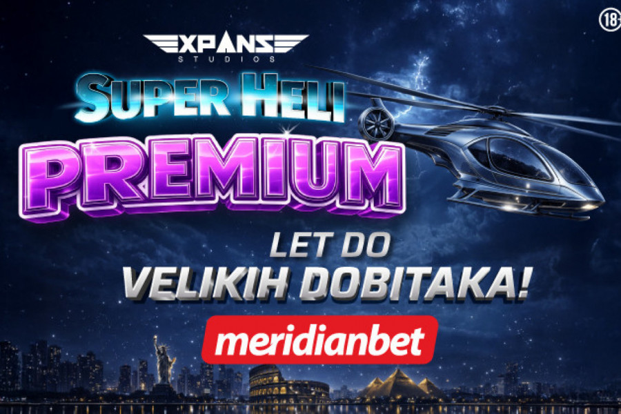 VREME JE ZA PREMIUM LET - ISPROBAJ NOVI SUPER HELI!