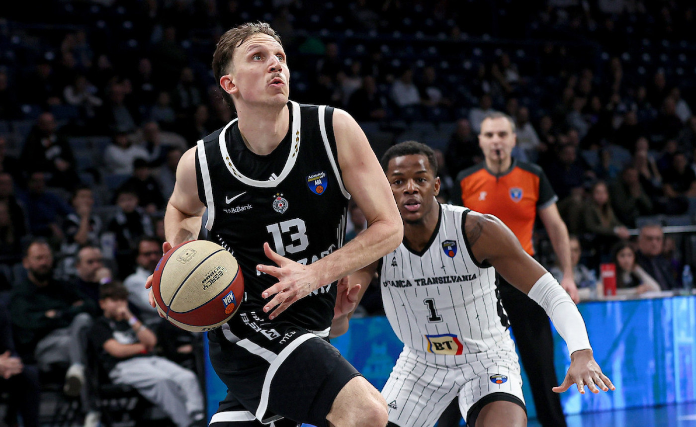 Aleksa Radanov nakon debija za Partizan