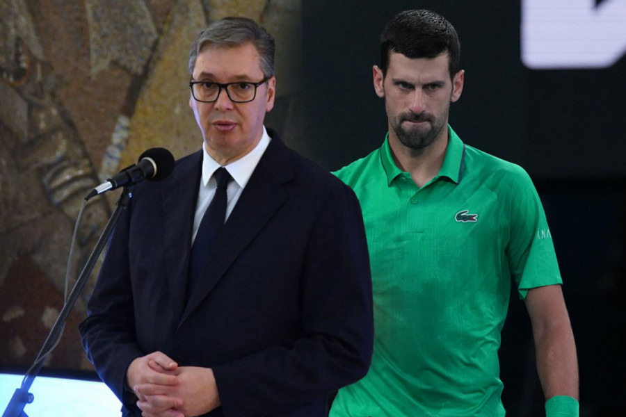 NARAVNO DA NAVIJAM ZA ĐOKOVIĆA! Vučić o finalu AO: Svim srcem sam uz njega i ljude koji ga bodre ogrnuti srpskim trobojkama!