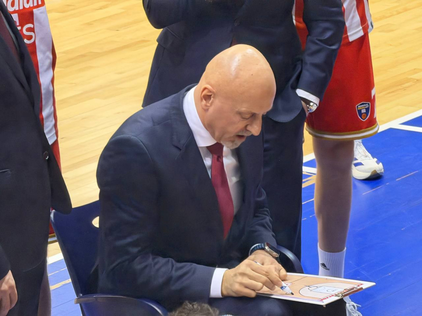 Saša Obradović na konferenciji za medije nakon spektakla Zvezde protiv Hapoela!