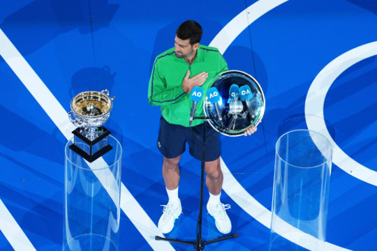 I KADA NE OSVOJI TITULU: Đoković u Melburnu ispisao tenisku ISTORIJU! (FOTO-GALERIJA)