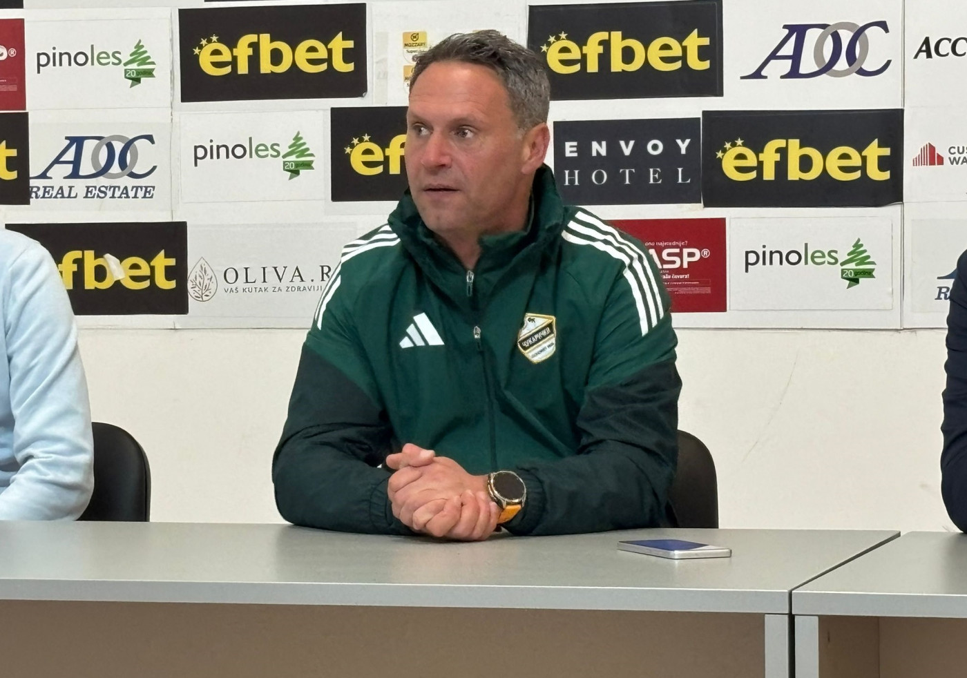 Trener Čukaričkog, Milan Lešnjak, nakon poraza od Crvene zvezde