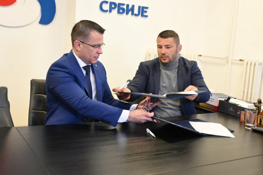 Ministar Đorđe Milićević potpisao Memorandum o saradnji sa Sportskim savezom Srbije!