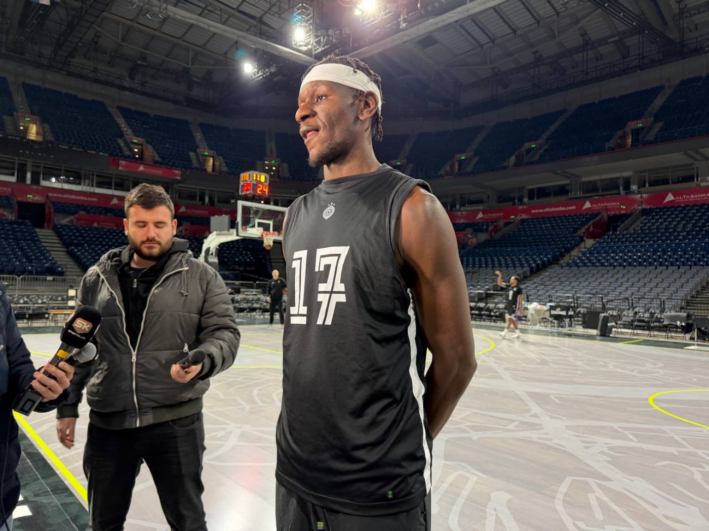 Isak Bonga se obratio medijima pred utakmicu sa Panatinaikosom