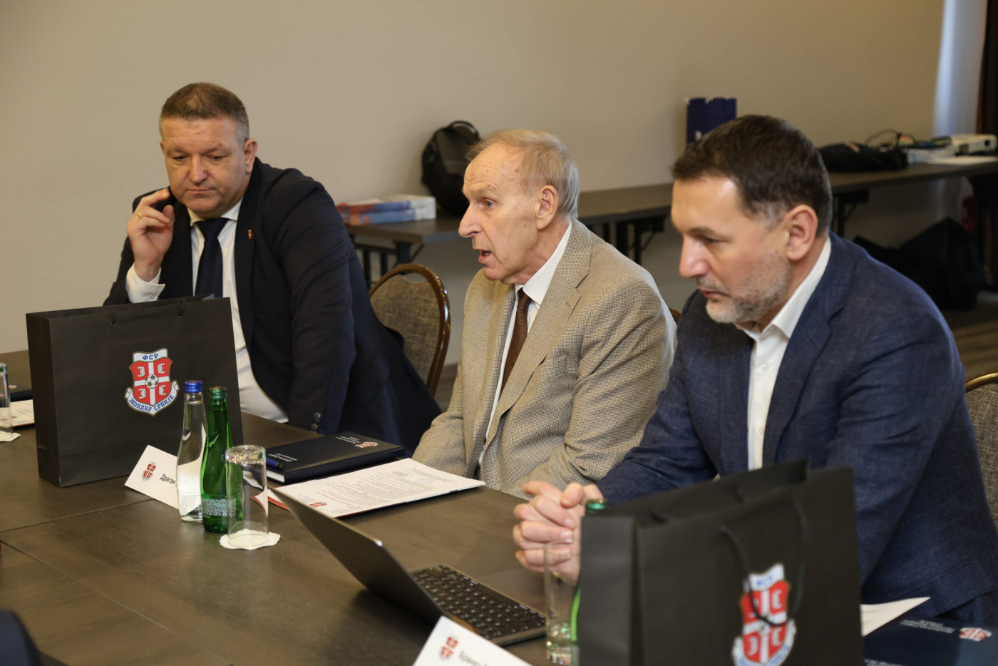 Dragan Džajić u obilasku prostorija FSV