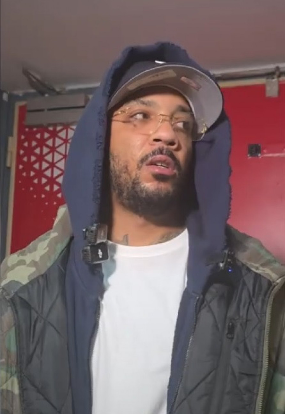 Miljenik delija Markus Vilijams nakon Zvezdine utakmice protiv Makabija