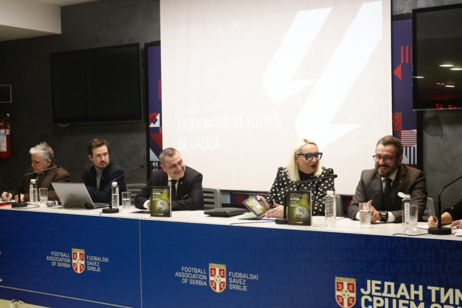 "LA LIGA FUDBALSKI REČNIK": Španija u Beogradu - PROMOCIJA u Kući fudbala FSS u Staroj Pazovi! (FOTO, VIDEO)