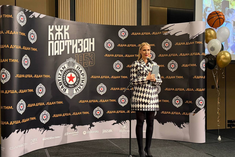 VAU, KAKAV STAJLING! Biljana Obradović ZABLISTALA na Partizanovoj promociji! (FOTO, VIDEO)