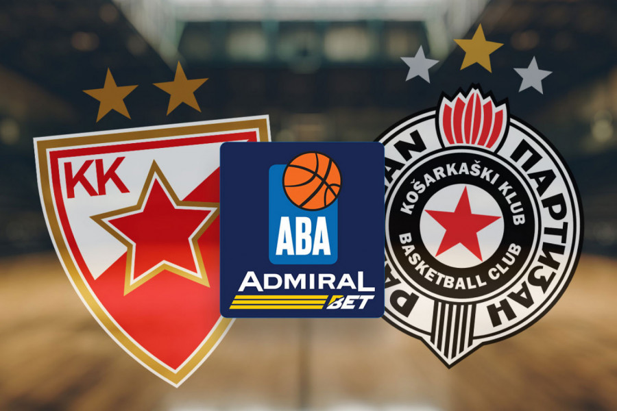 DELIJE I GROBARI U ČUDU: Evo ko je veći favorit za osvajanje ABA lige, Zvezda ili Partizan