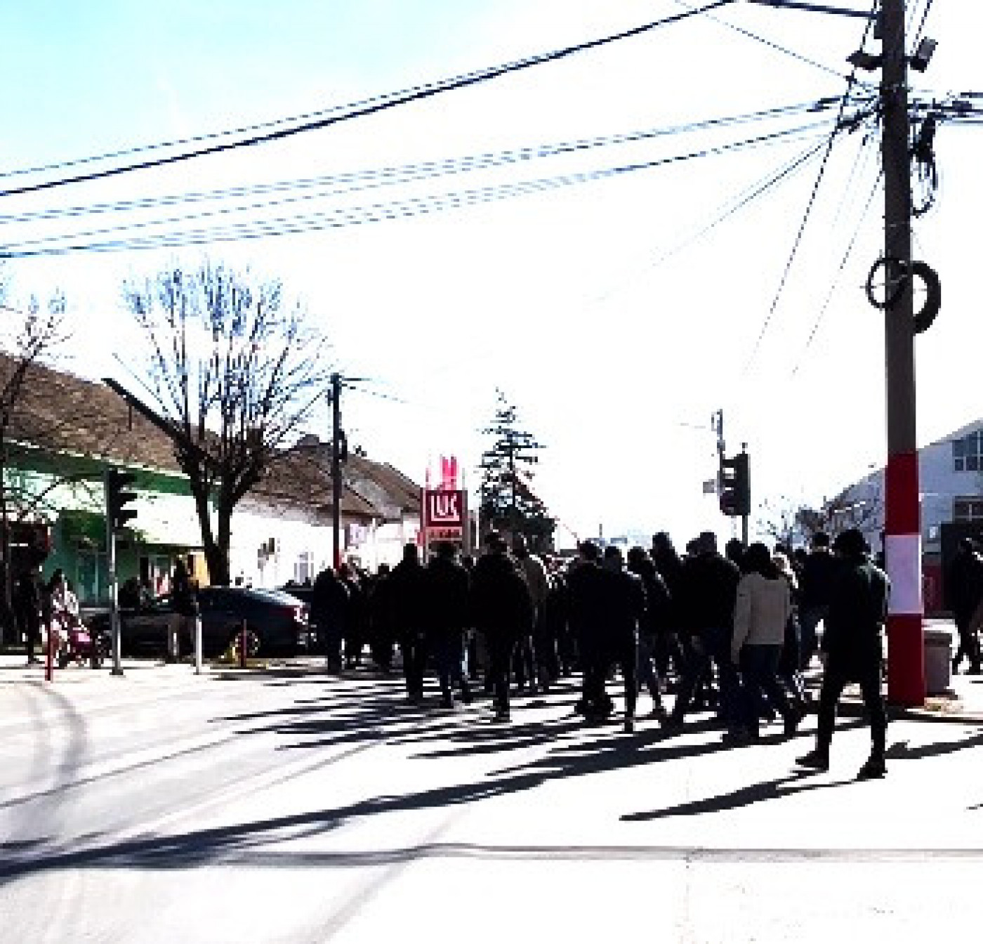 Korteo delija u Dobanovcima, navijači Zvezde stigli na spektakl u Kupu