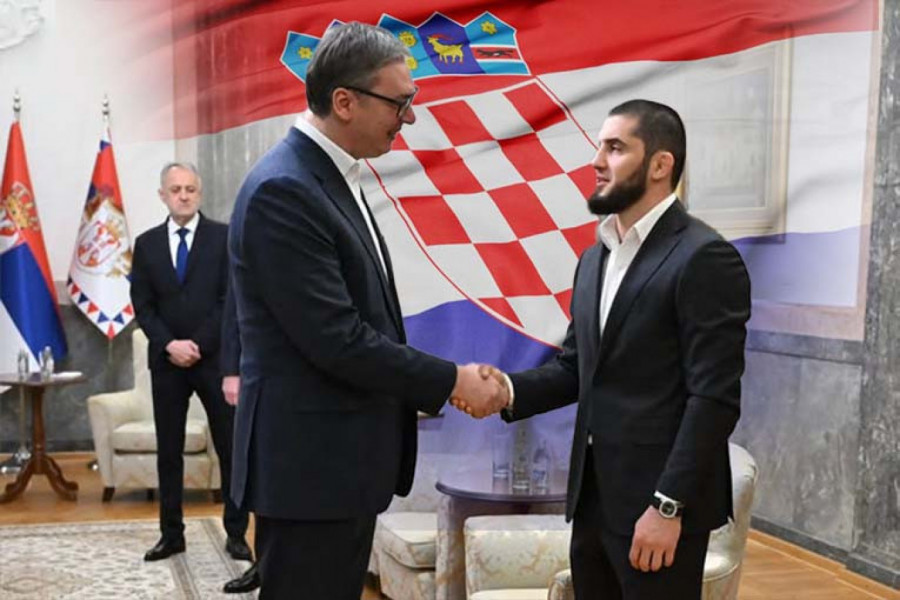 U SVAKOJ SU ČORBI MIROĐIJA: Hrvatski mediji u čudu! Zašto su se sastali predsednik Vučić i Islam Mahačev? (FOTO)