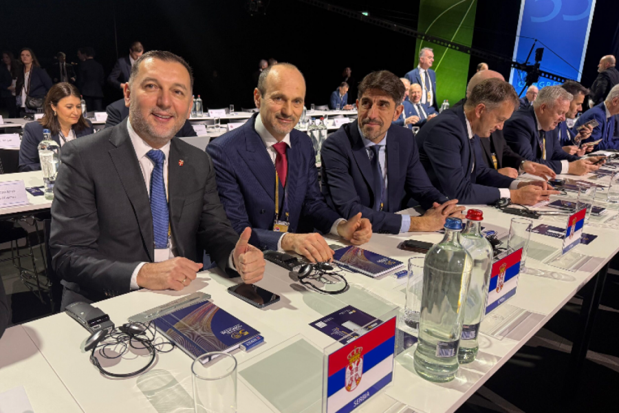 Delegacija FSS u Briselu na 50. konbresu UEFA (FOTO)