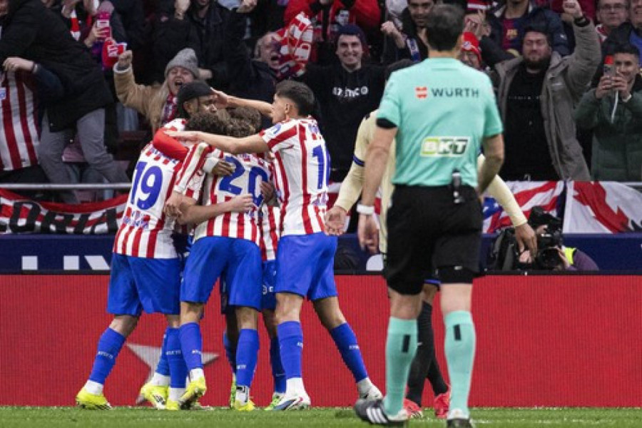 "METROPOLITANO" U ČUDU: Atletiko srušio Barsu, Flik posmatrao u neverici!