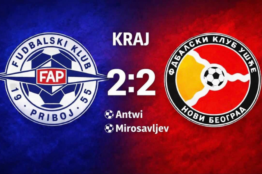 FAP POKAZAO KARAKTER: Remi sa Ušćem posle šokantnog starta!