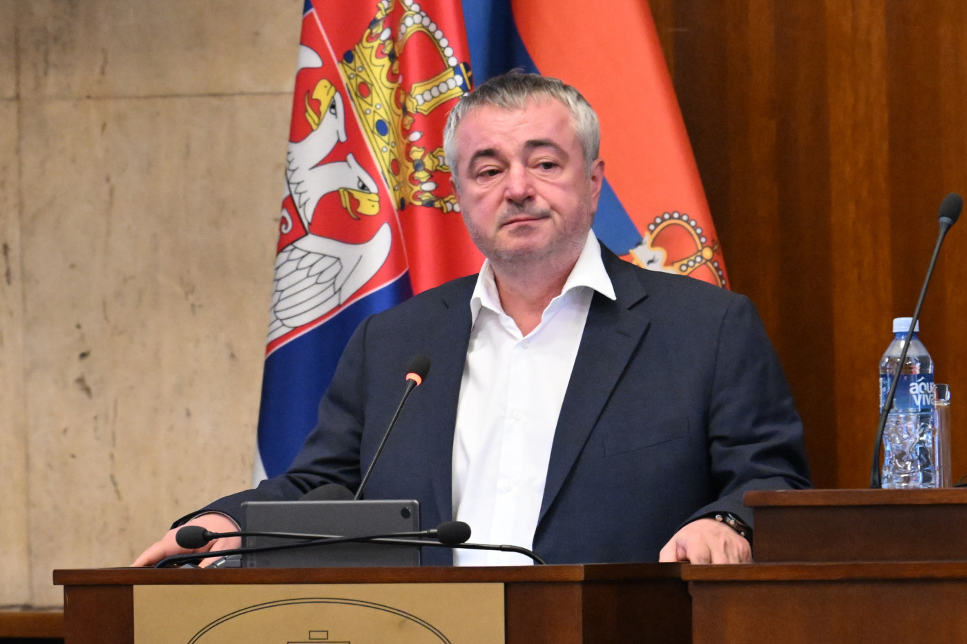 Dušan Bajatović, kum Tatjane Ječmenice, održao govor na komemoraciji