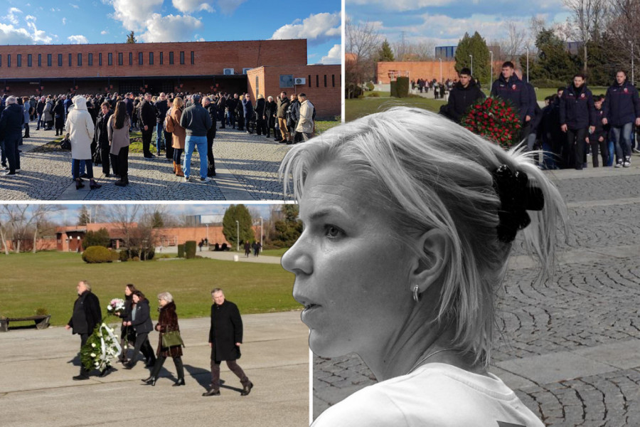 SAHRANA TATJANE JEČMENICE: Strašan dan u Novom Sadu, OVAJ DETALJ jasno govori koliko ljudi pate za njom! (FOTO, VIDEO)