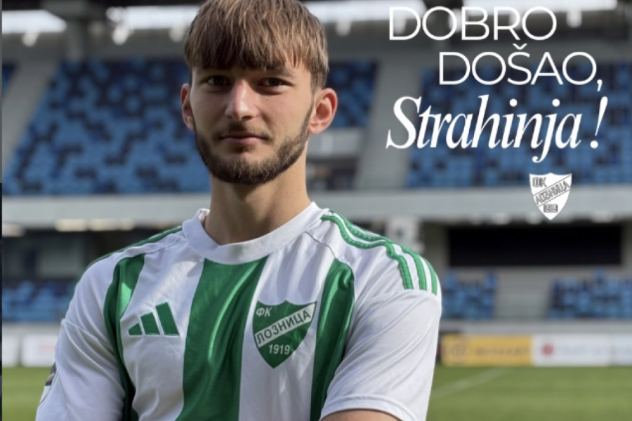 ČARAPIĆ U ZELENO-BELOM DRESU: Ofanzivac sleteo na "Lagator"