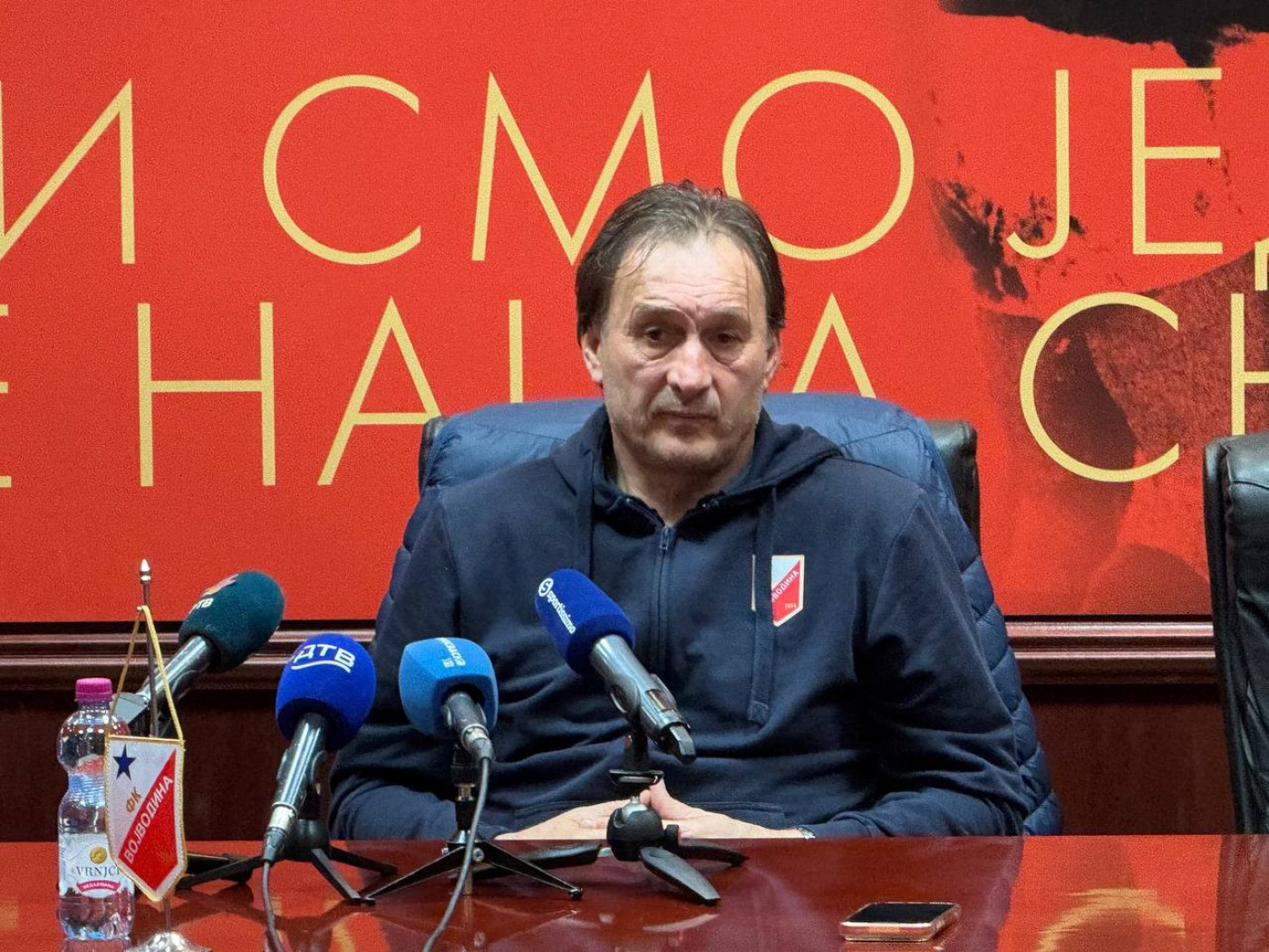 Trener Vojvodine Miroslav Tanjga pred meč sa Novim Pazarom