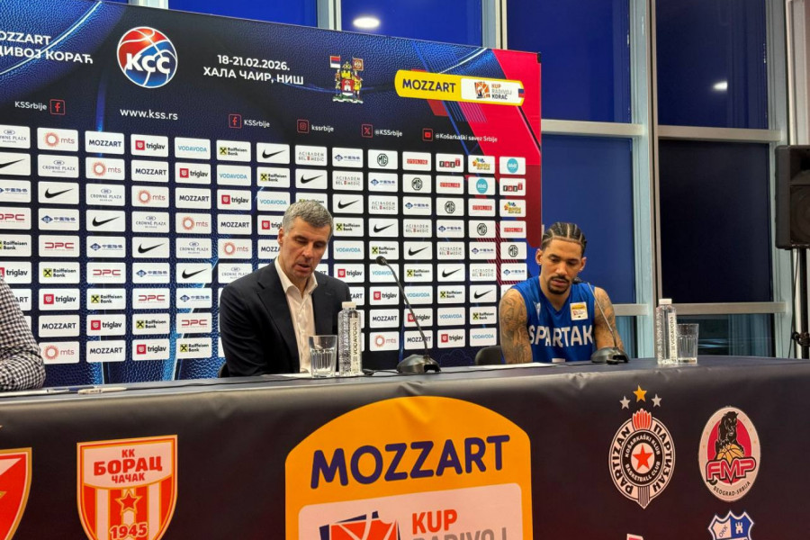 "ZNAM DA JE ZVEZDA IZAŠLA U NAJBOLJEM SASTAVU..." Vlada Jovanović ne deluje razočarano, evo šta je poručio svojim momcima! (VIDEO)