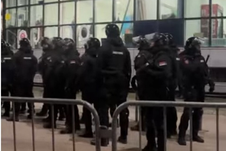 SVE VRVI OD POLICIJE: Niš u strahu od incidenata pred meč Zvezde i Mege (VIDEO)