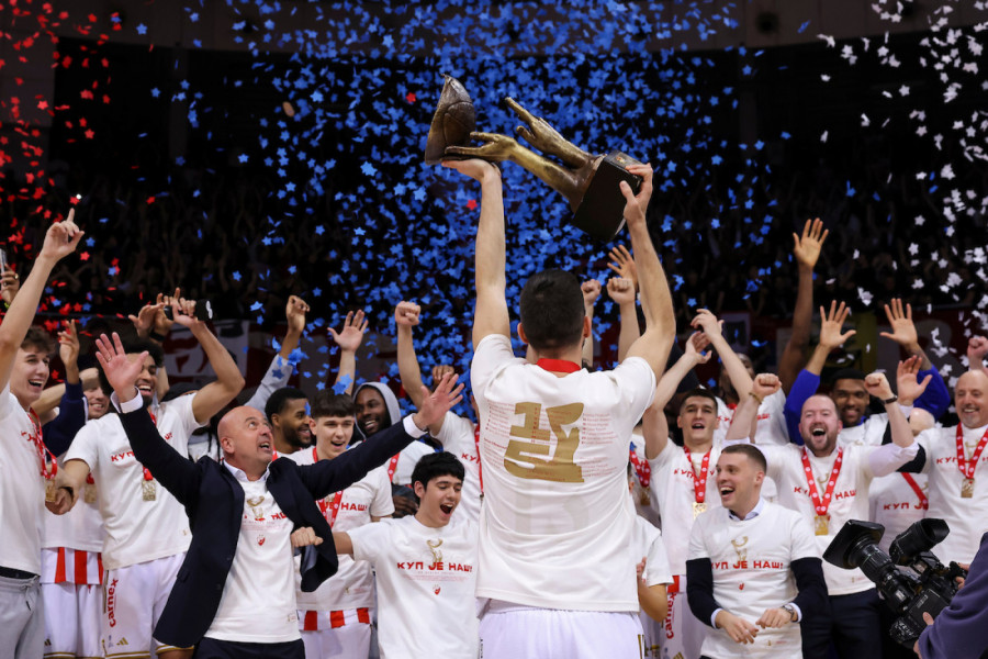 U NBA SE SLAVI ZVEZDIN TROFEJ: Evo šta je poručio veliki delija (FOTO)