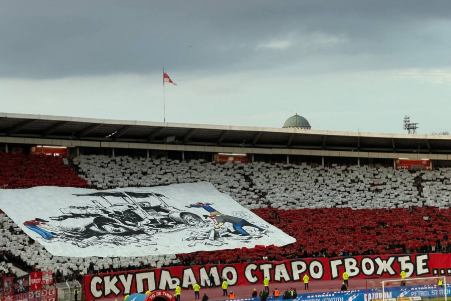 BRUTALNA KOREOGRAFIJA DELIJA: Grobari će pući od muke kad vide šetalicu na severnoj tribini pred večiti derbi! (FOTO, VIDEO)