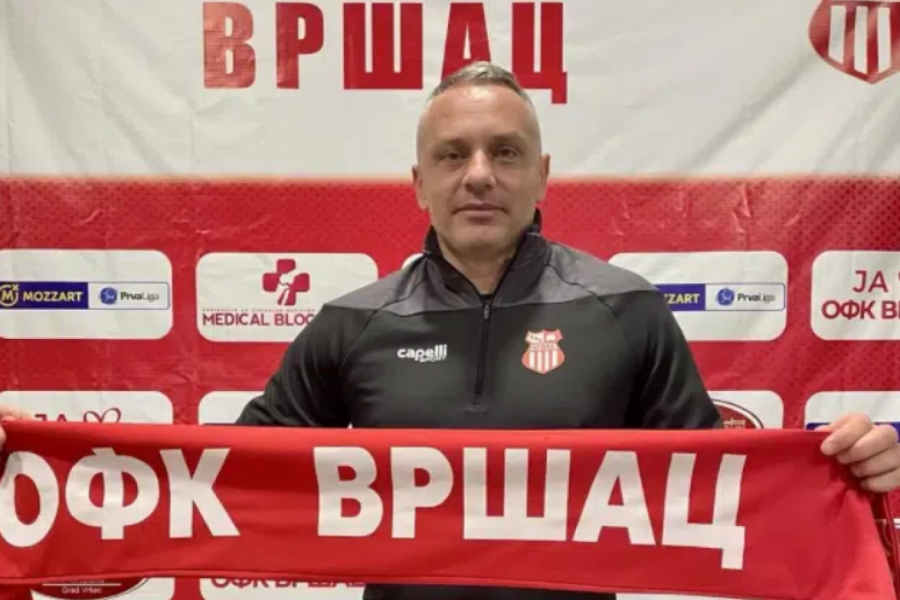 VRŠČANI PREDSTAVILI NOVOG ŠEFA STRUKE: Rakočević za kormilom