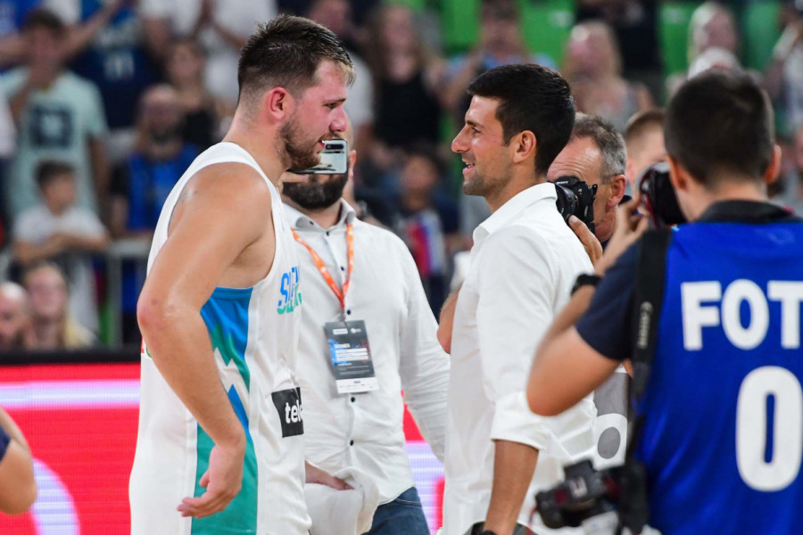 DONČIĆ I ĐOKOVIĆ LUMPOVALI DO ZORE: Nakon utakmice Lejkersa SLAVILI duboko u noć! (VIDEO)