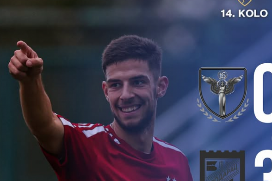 PROLEĆNA PREMIJERA OKONČANA SA TRI LOPTE U MREŽI RIVALA: Razigrani Brodarac raspoložen ušao u nastavak sezone