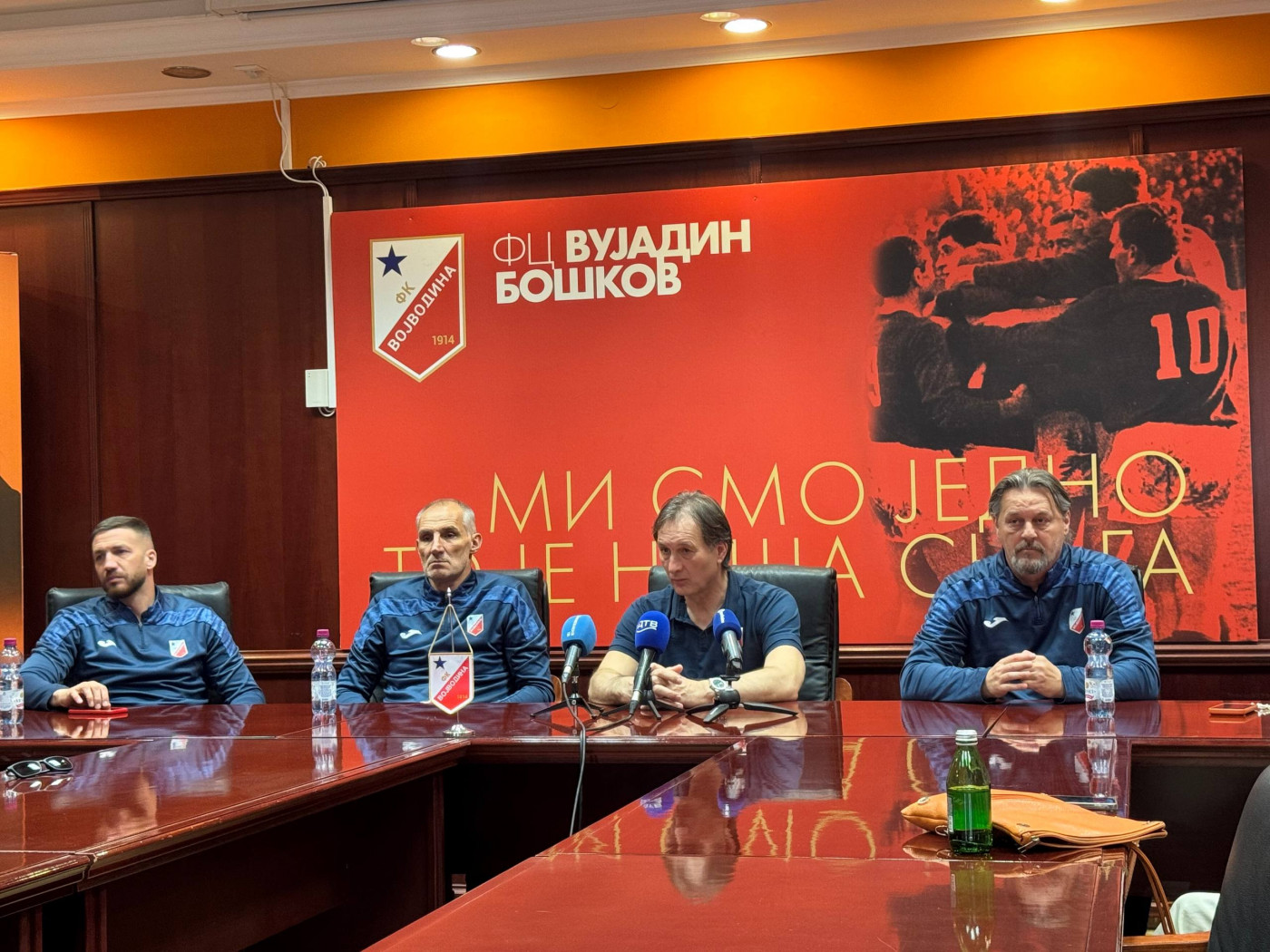 Konferencija Vojvodine pred utakmicu sa Partizanom