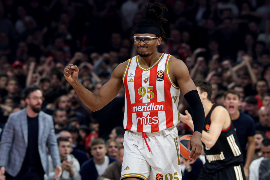 ZVEZDA GAZI ŠPANCE: Crveno-beli snažno udarili na Baskoniju u borbi za plej-of