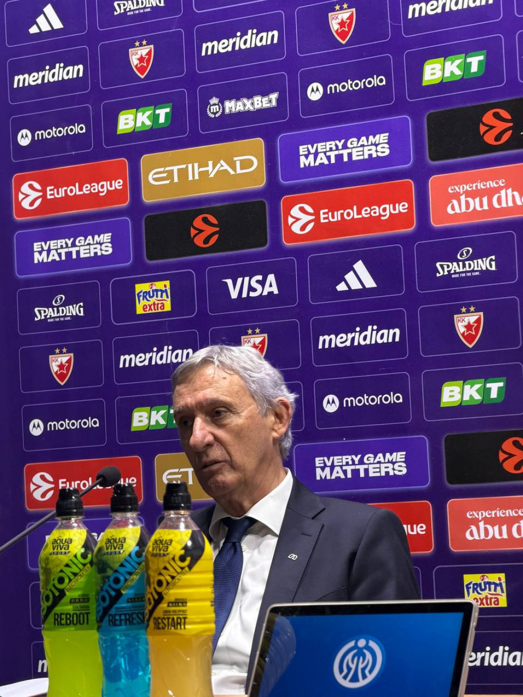 Svetislav Pešić posle pobede nad Crvenom zvezdom!