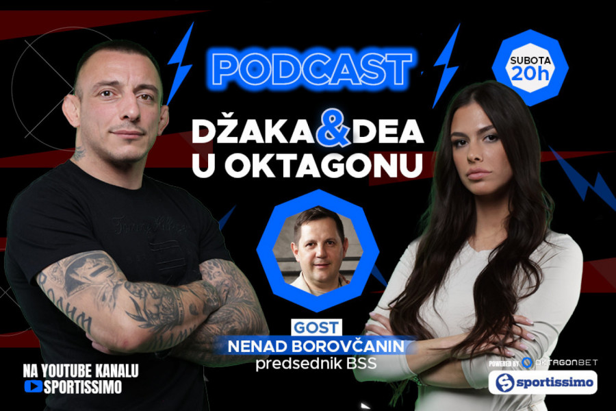 "HVALA BRAĆI IZ DAGESTANA!" Nenad Borovčanin kod Džake i Dee u Oktagonu: Očekujem medalju u boksu na Olimpijskim igrama! (VIDEO)