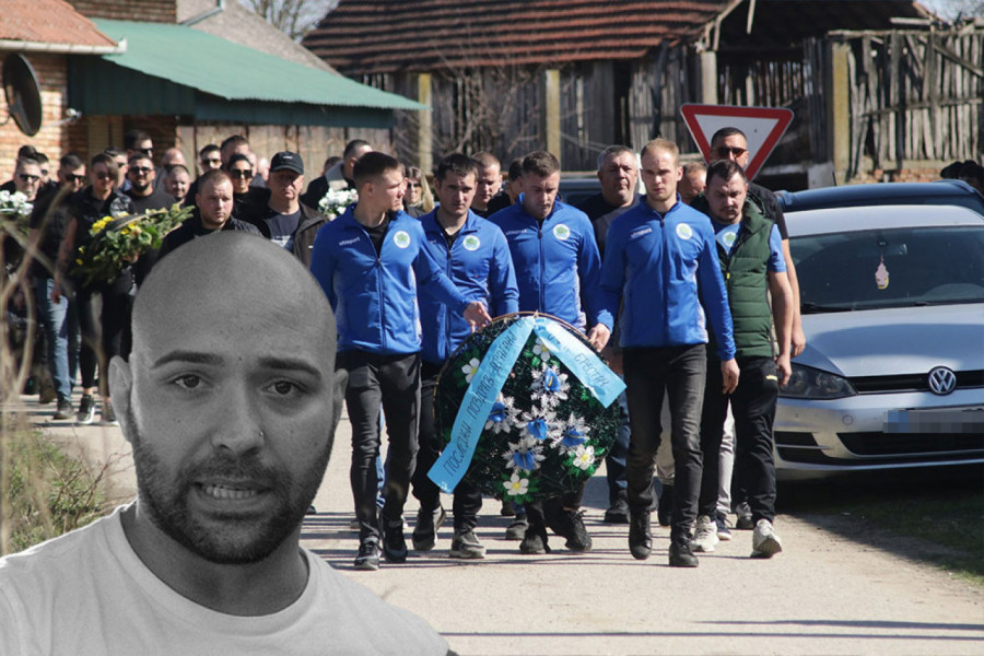 STRAŠNE SCENE: Na sahranu brata Darka Lazića došla je cela ekipa OVOG FUDBALSKOG KLUBA! (VIDEO)