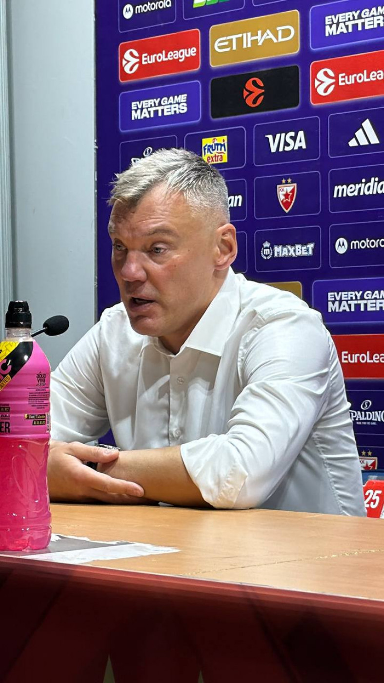 Šarunas Jasikevičijus skrhan posle poraza od Crvene zvezde